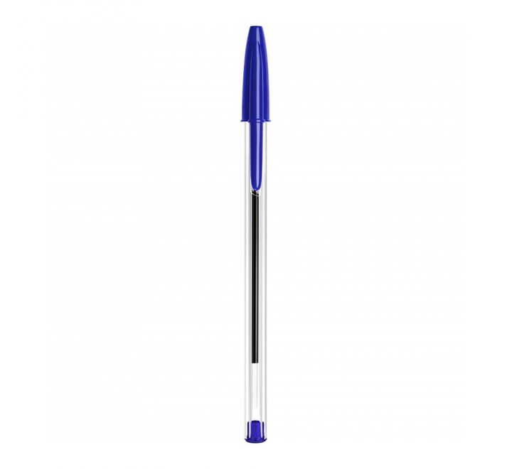 Ball Point Pen Medium Blue Bic Cristal