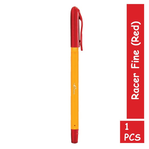 Ball Point Pen Fine Red Racer