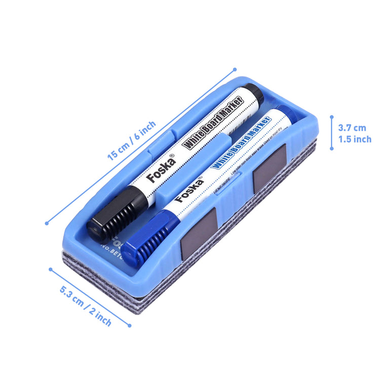 Whiteboard Eraser Plastic 15cmx5.3cmx3.7cm Foska