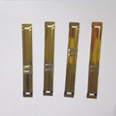 Metal File Fastener Gold Crystal 5cm