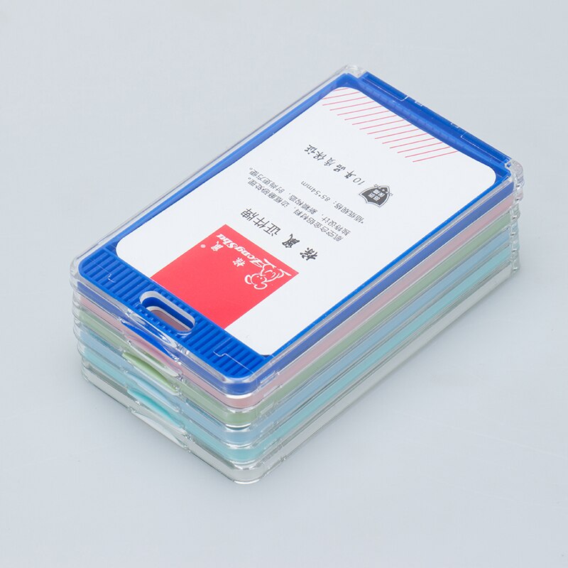 ID Card Holder Soft Casing Blue 21st Century