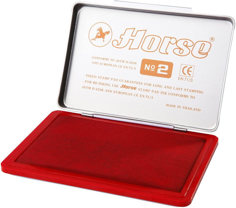 Stamp Pad No.2 Red Horse