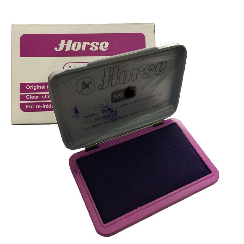 Stamp Pad No.2 Violet Horse